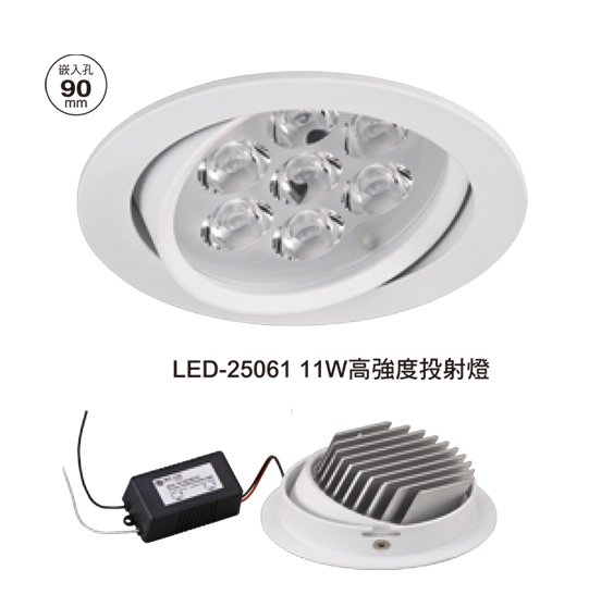 11W 高強度投射燈LED-25061