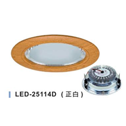 精巧型LED一體型崁燈(正白) LED-25114D