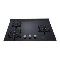 檯面式緻溫玻璃三口爐 RB-A3760G(BR)