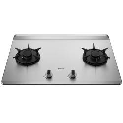 檯面式彩焱不銹鋼雙口爐 RB-L2700S