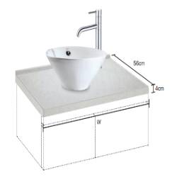 立體盆浴櫃式檯面 (90cm) EG-1001/1004/1006/1009-L5222